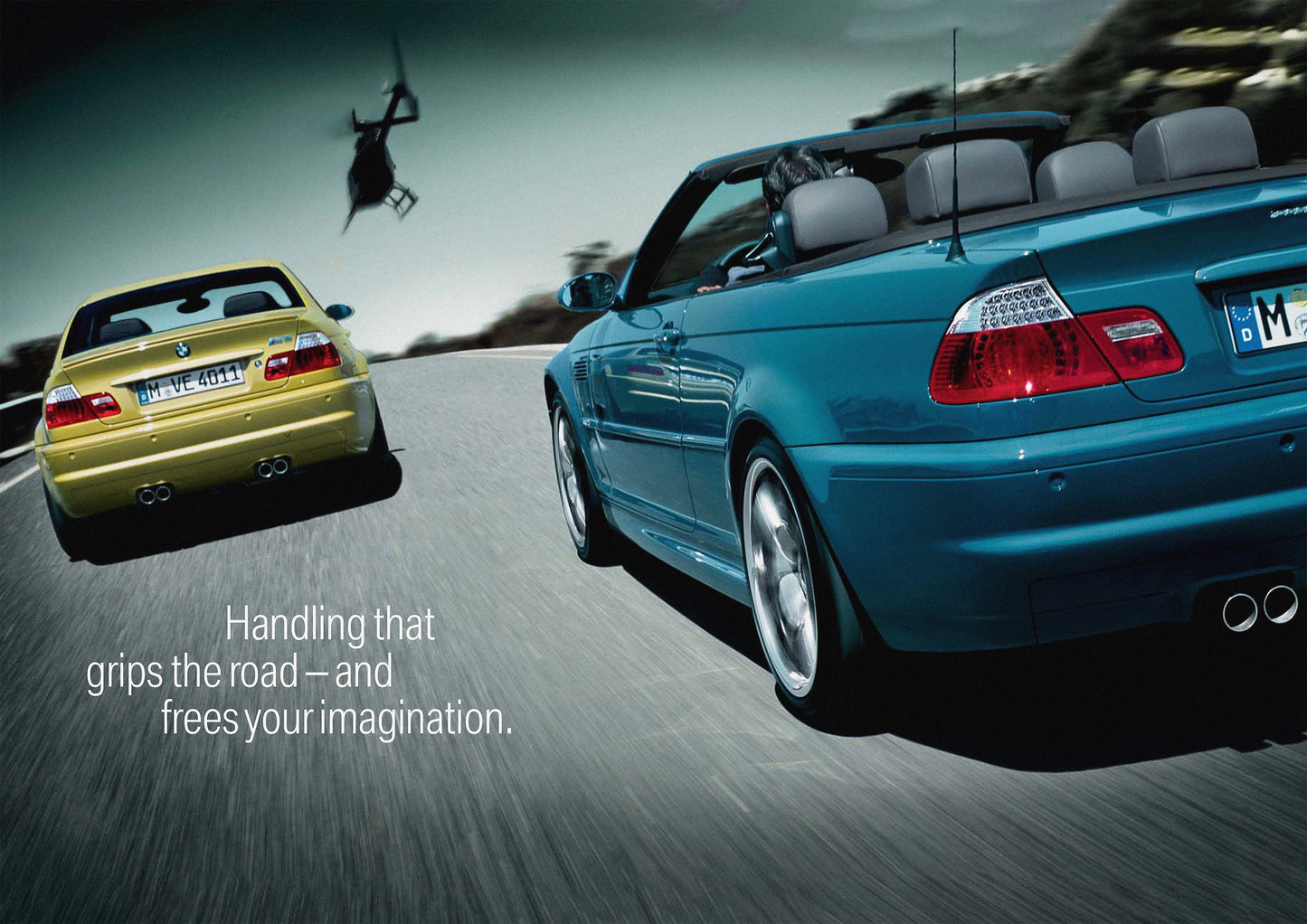 E46 M3 Poster Frees Your Imagination Car Print