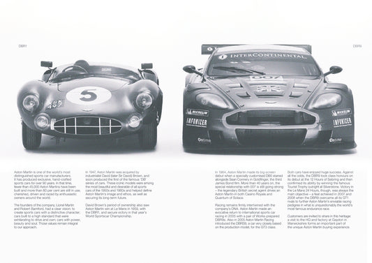 Aston Martin Poster DBR9 Car Print