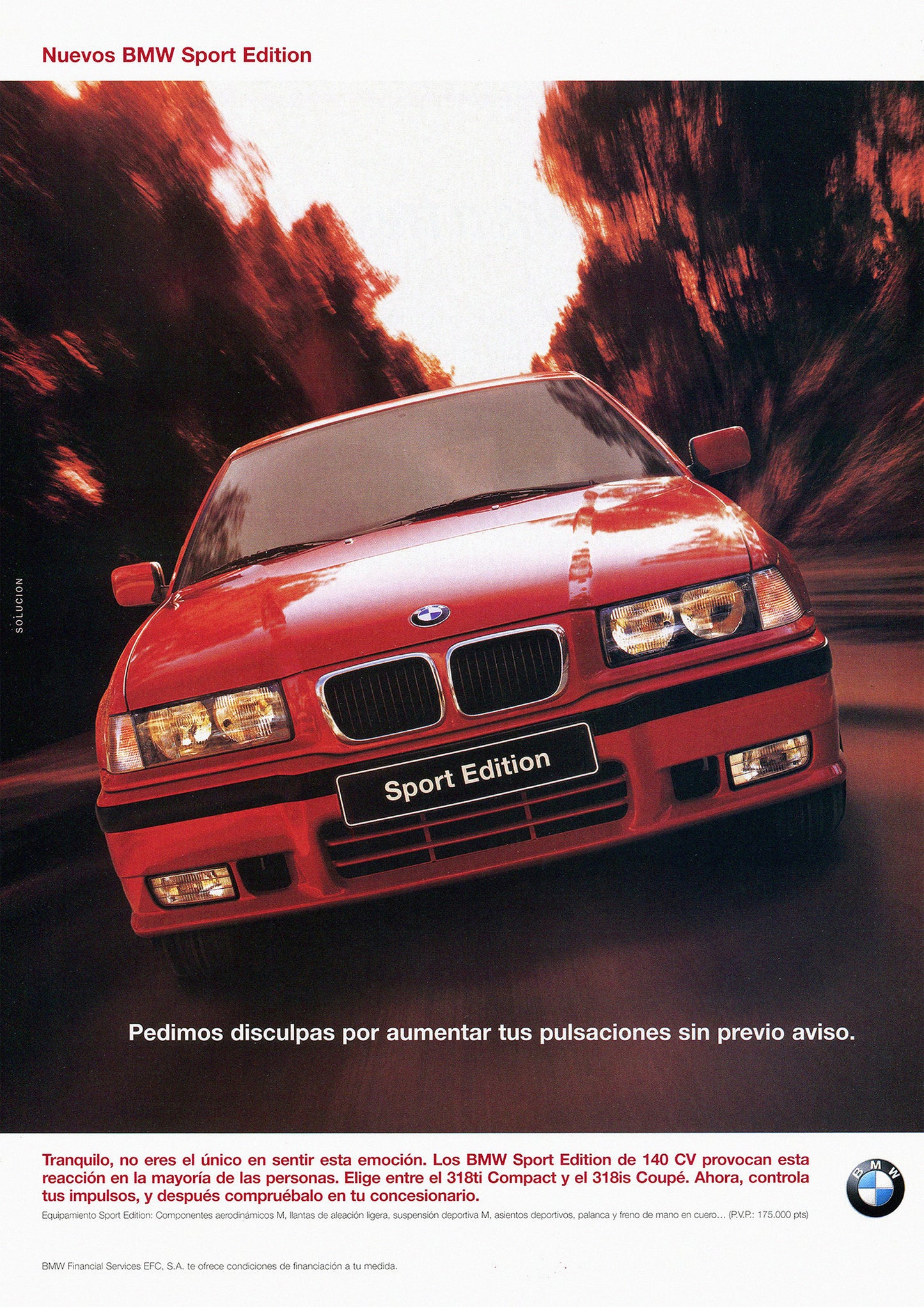 E36 M3 Hellrot Red Coupe Sport Car Print